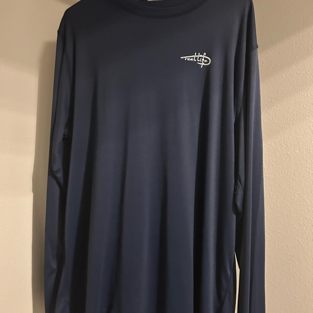 Coolibar Men's Navy Long Sleeve Shirt